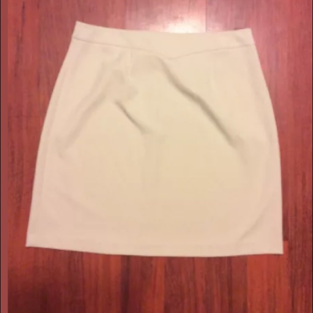 Avalin A-line Beige MIDI Skirt SZ Approximated